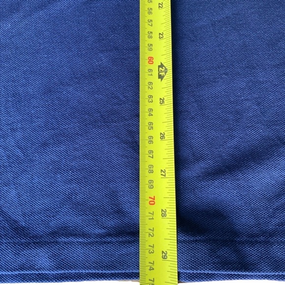 Polo by Ralph Lauren Blue White Short Sleeve Polo Tee T-Shirt Top Men's XXL - Picture 6 of 9